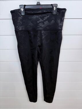 Faux Leather Camo Spanx